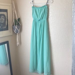 Strapless Maxi Dress